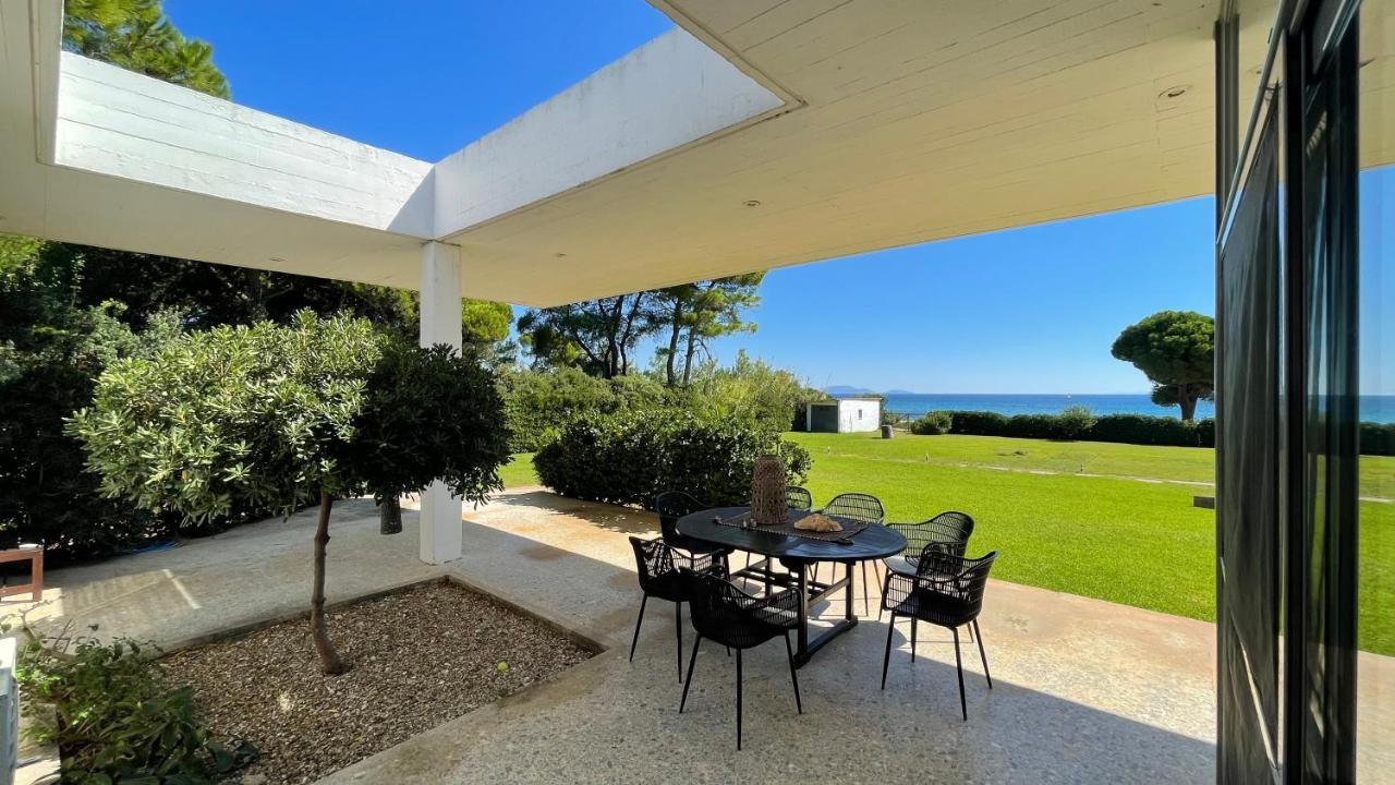 Beachfront Villa Hoopoe Schinias, Marathon Exterior photo