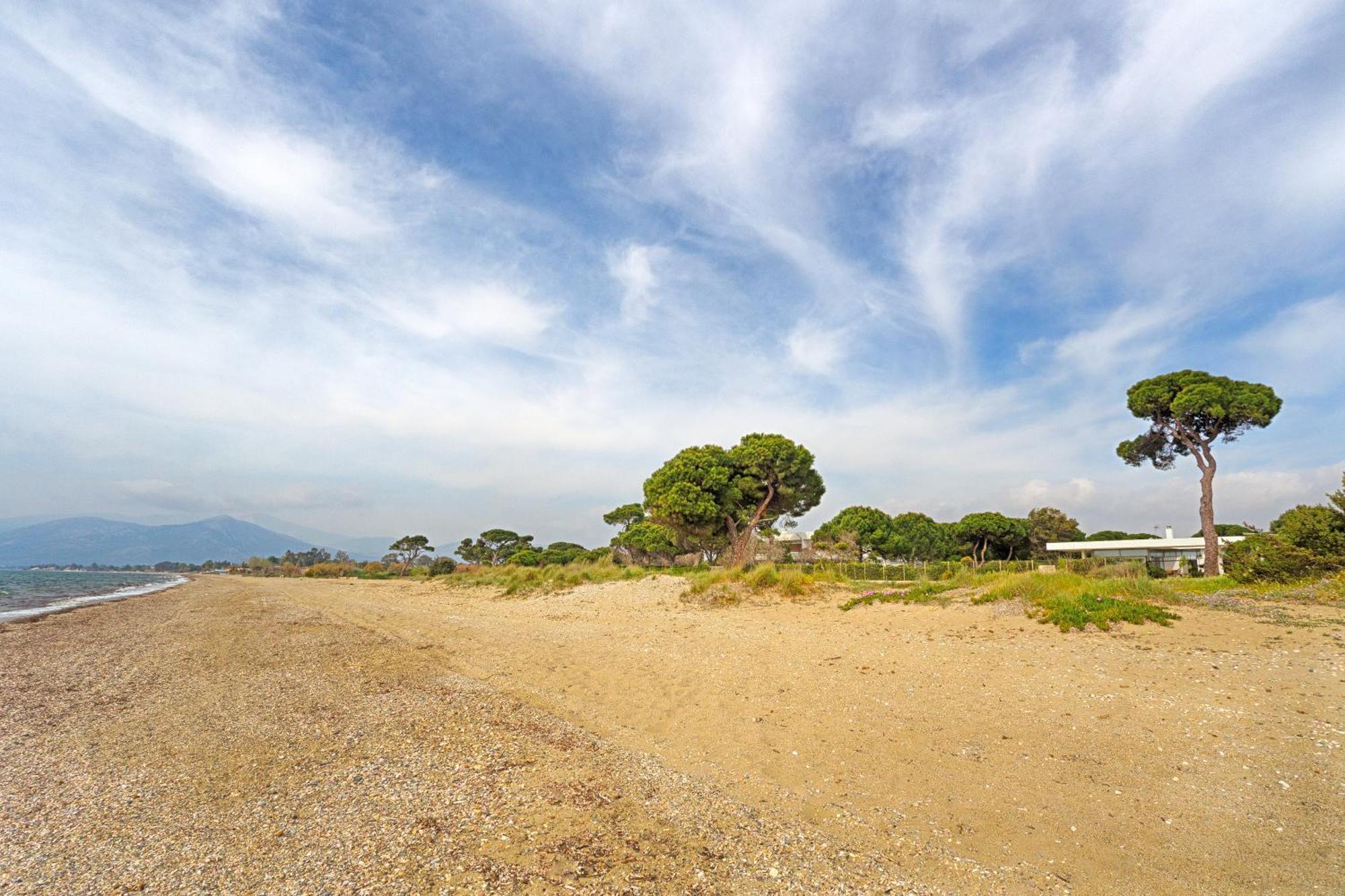 Beachfront Villa Hoopoe Schinias, Marathon Exterior photo